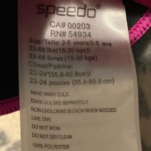 speedo rn 54934 ca 00203